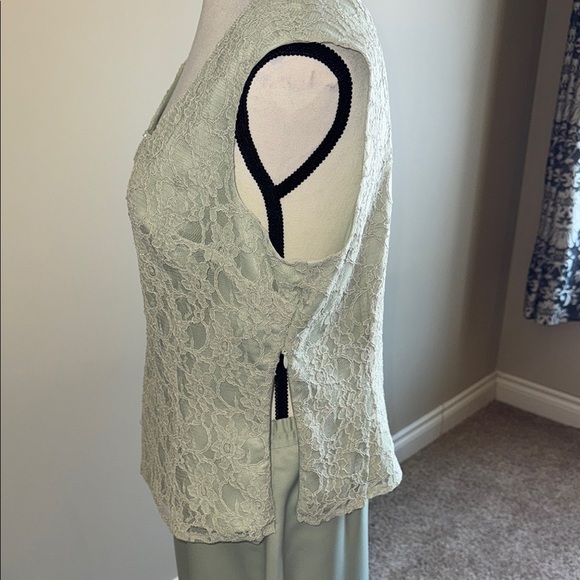 Maxi Green 3 piece jacket, top and Pencil Skirt ensemble for Cocktail Ev… - Picture 12 of 16